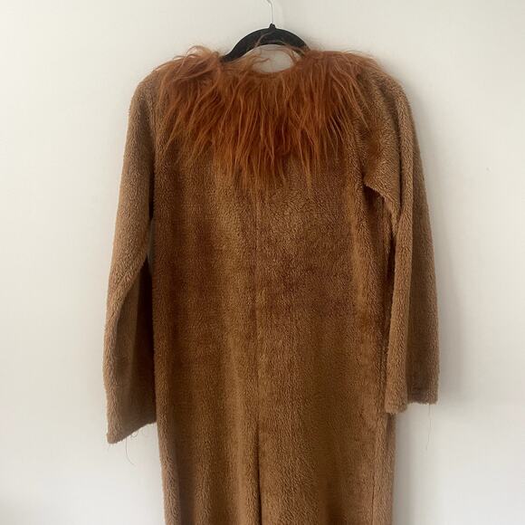 Halloween Unisex Childs Lion Costume Jumpsuit Sz L - Picture 2 of 6